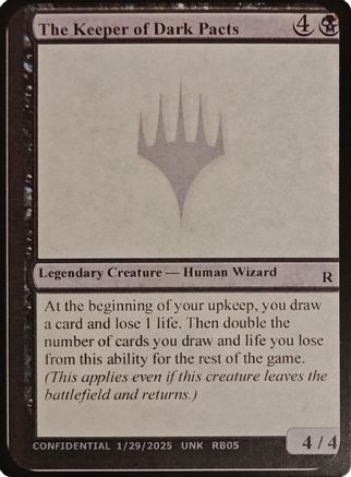 The Keeper of Dark Pacts [Unknown Event]