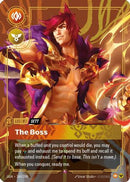 Sett - The Boss (Metal) (269/298) [Riftbound Organized Play Promotional Cards] Foil