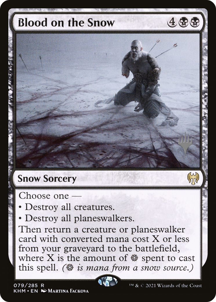 Blood on the Snow - Kaldheim Promos: (snow)