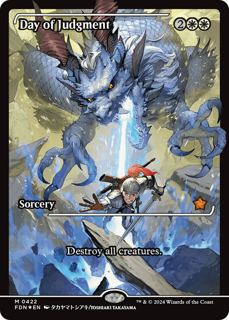 Day of Judgment (Showcase): (Showcase) [Foundations] Foil