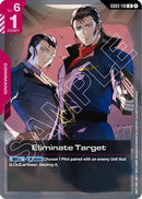 Eliminate Target (GD03-110) - Steel Requiem