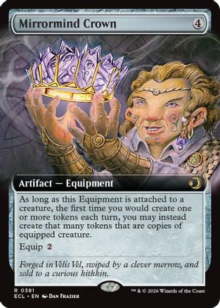 Mirrormind Crown (Extended Art) - [Lorwyn Eclipsed]