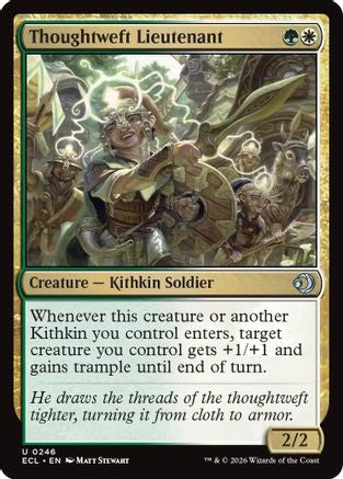 Thoughtweft Lieutenant [Lorwyn Eclipsed]