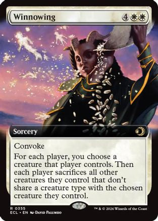 Winnowing (Extended Art) [Lorwyn Eclipsed]
