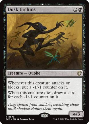 Dusk Urchins [Lorwyn Eclipsed Commander]