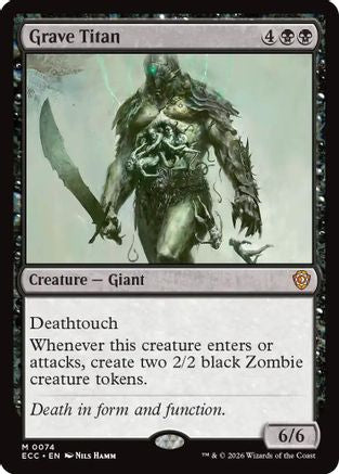 Grave Titan [Commander: Lorwyn Eclipsed]