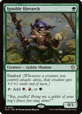Ignoble Hierarch [Commander: Lorwyn Eclipsed]