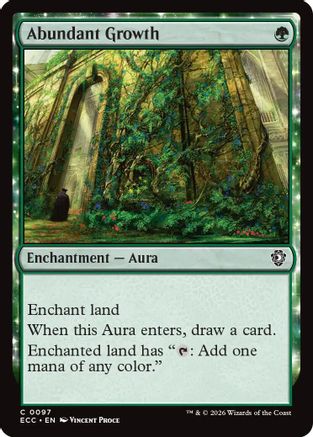 Abundant Growth - Commander: Lorwyn Eclipsed