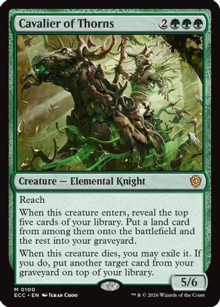 Cavalier of Thorns - Commander: Lorwyn Eclipsed