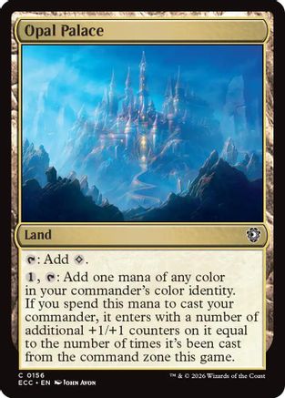 Opal Palace [Commander: Lorwyn Eclipsed]