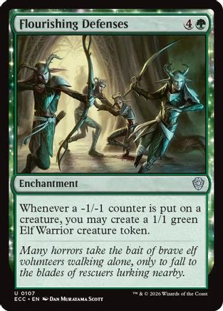 Flourishing Defenses [Lorwyn Eclipsed Commander]