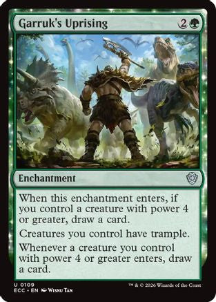 Garruk's Uprising [Commander: Lorwyn Eclipsed]