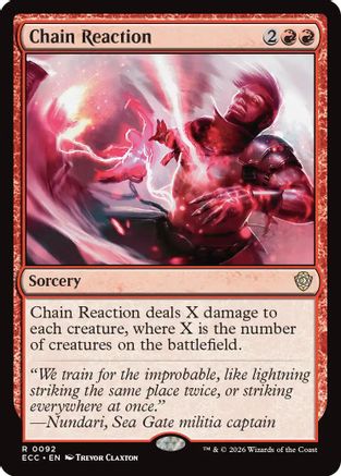 Chain Reaction [Lorwyn Eclipsed Commander]