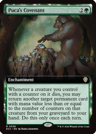 Puca's Covenant (Extended Art) [Lorwyn Eclipsed Commander]