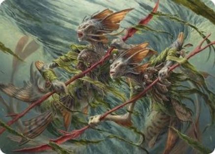 Champions of the Shoal Art Card - Art Series: Lorwyn Eclipsed