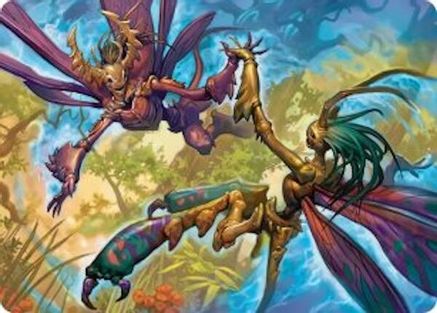 Illusion Spinners Art Card [Art Series: Lorwyn Eclipsed]