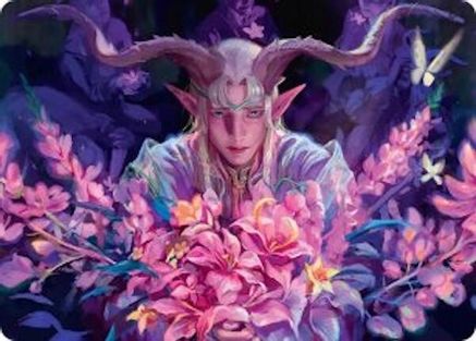 Dawnhand Eulogist Art Card [Art Series: Lorwyn Eclipsed]