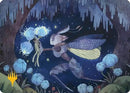Bitterbloom Bearer Art Card (Gold-Stamped Planeswalker Symbol) - Art Series: Lorwyn Eclipsed