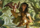 Crossroads Watcher Art Card [Art Series: Lorwyn Eclipsed]