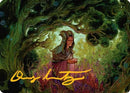 Bloom Tender Art Card (Gold-Stamped Signature) - Art Series: Lorwyn Eclipsed