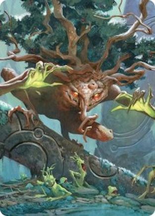 Ferrafor, Young Yew Art Card [Art Series: Lorwyn Eclipsed]