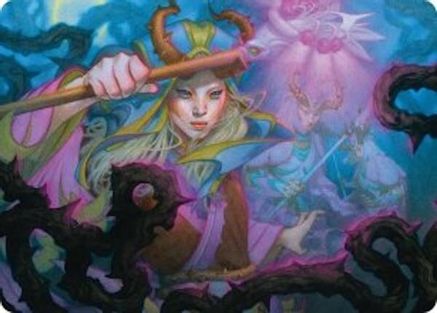 Stoic Grove-Guide Art Card - [Art Series: Lorwyn Eclipsed]