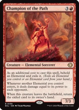 Champion of the Path [Promo Pack: Lorwyn Eclipsed]