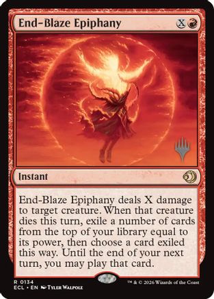 End-Blaze Epiphany [Promo Pack: Lorwyn Eclipsed]