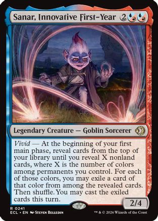 Sanar, Innovative First-Year [Lorwyn Eclipsed Promos]