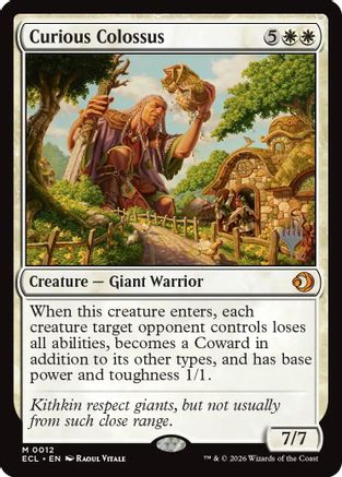 Curious Colossus [Promo Pack: Lorwyn Eclipsed]
