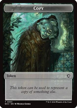 Copy // Elemental (0010) Double-Sided Token [Commander: Lorwyn Eclipsed]