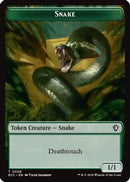 Snake // Scarecrow Double-Sided Token [Commander: Lorwyn Eclipsed]