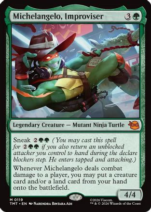 Michelangelo, Improviser - [Teenage Mutant Ninja Turtles]