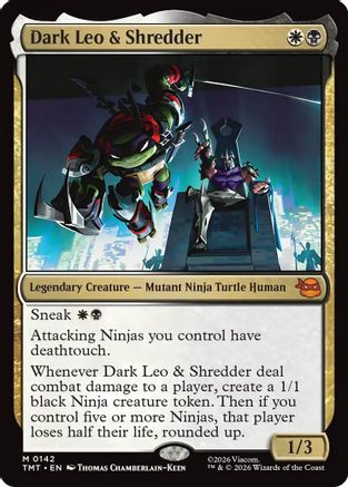 Dark Leo & Shredder [Teenage Mutant Ninja Turtles]