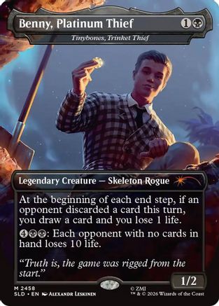 Benny, Platinum Thief - Tinybones, Trinket Thief [Secret Lair Drop Series]