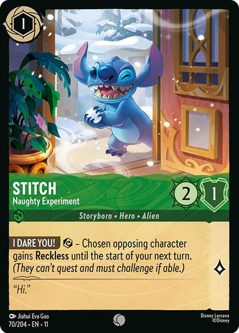 Stitch - Naughty Experiment (70/204) [Winterspell]