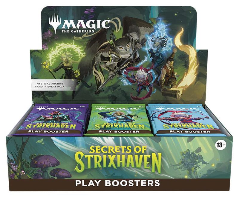 mtg booster box list Secrets of Strixhaven