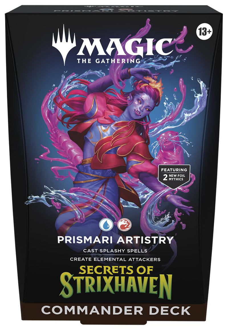 magical hero booster box card list Secrets of Strixhaven Commander Deck