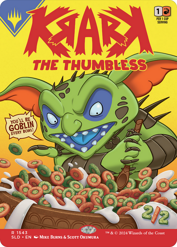 Krark, the Thumbless [Secret Lair Drop] (Borderless)