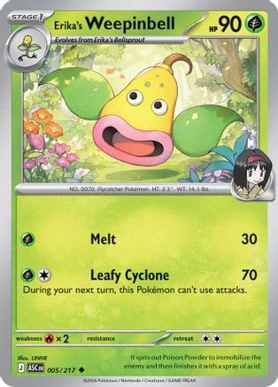 Erika's Weepinbell 005 [ME Ascended Heroes]
