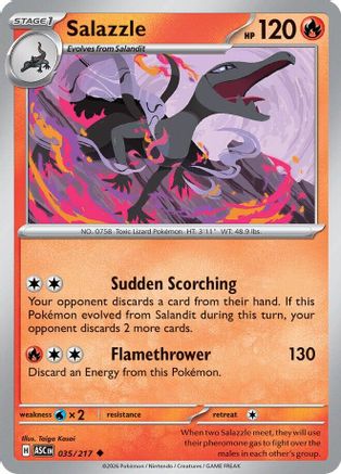 Salazzle 035/217 [ME Ascended Heroes]