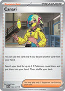 Canari 185/217  - Reverse Holofoil ME Ascended Heroes - Uncommon
