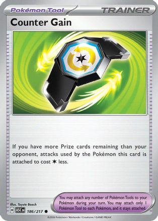 Counter Gain (186/217) [Mega Evolution: Ascended Heroes]