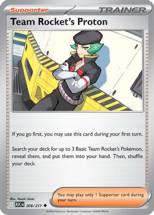 Team Rocket's Proton 208 [ME Ascended Heroes]