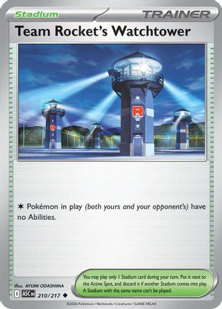 Team Rocket's Watchtower 210 [ME Ascended Heroes]
