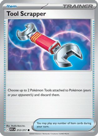 Tool Scrapper 212 [ME Ascended Heroes]  - Reverse Holofoil