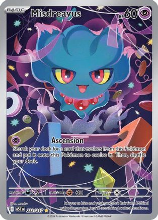 Misdreavus (233/217) [Mega Evolution: Ascended Heroes]