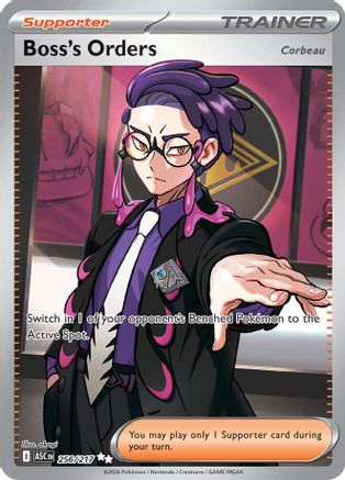 Boss's Orders (Corbeau) - 256/217 [Mega Evolution: Ascended Heroes]