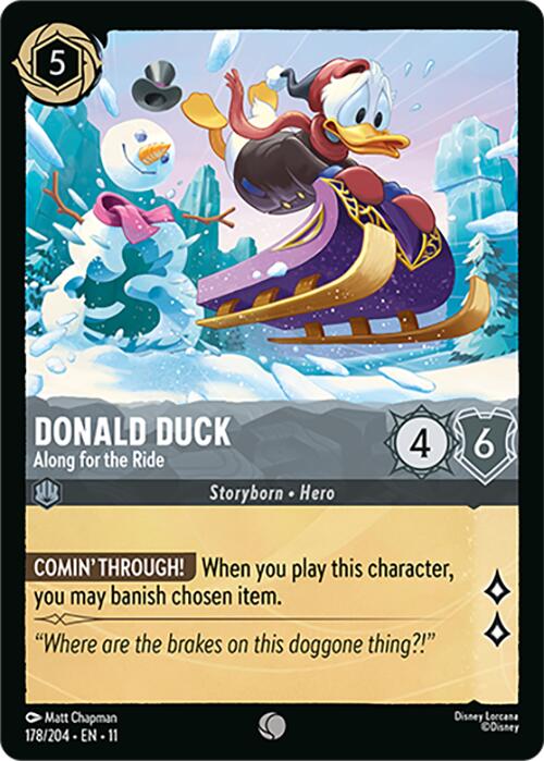 Donald Duck - Along for the Ride (178/204) [Winterspell]