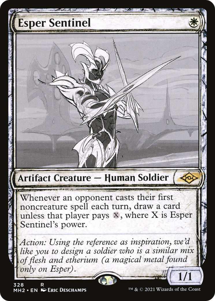 Esper Sentinel (Showcase): (Showcase) [Modern Horizons 2]